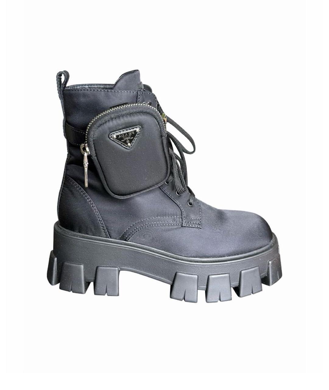 PRADA Черные полусапоги, фото 7