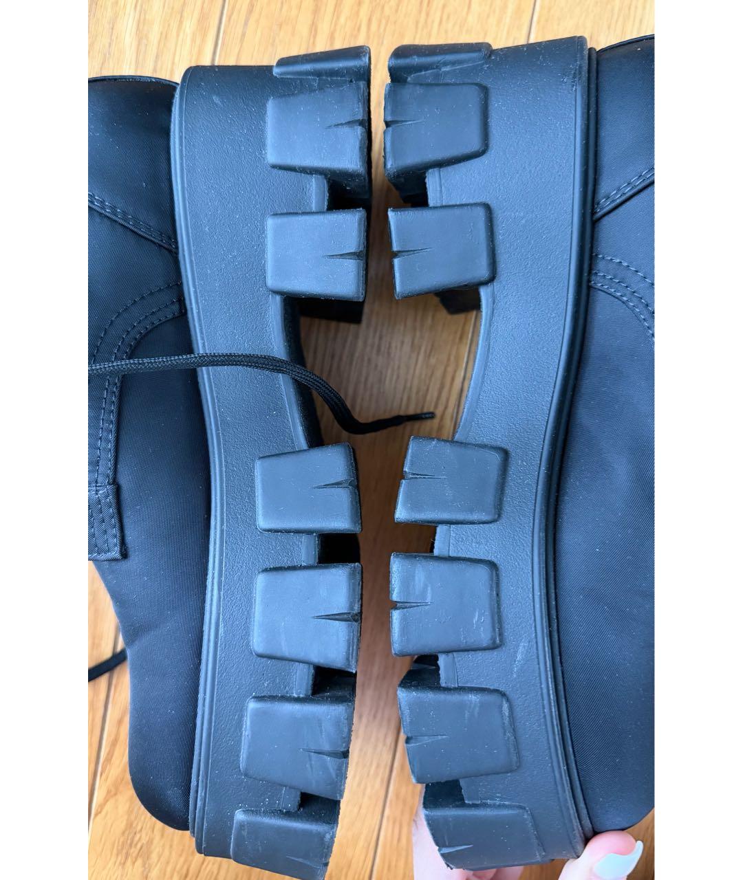 PRADA Черные полусапоги, фото 5