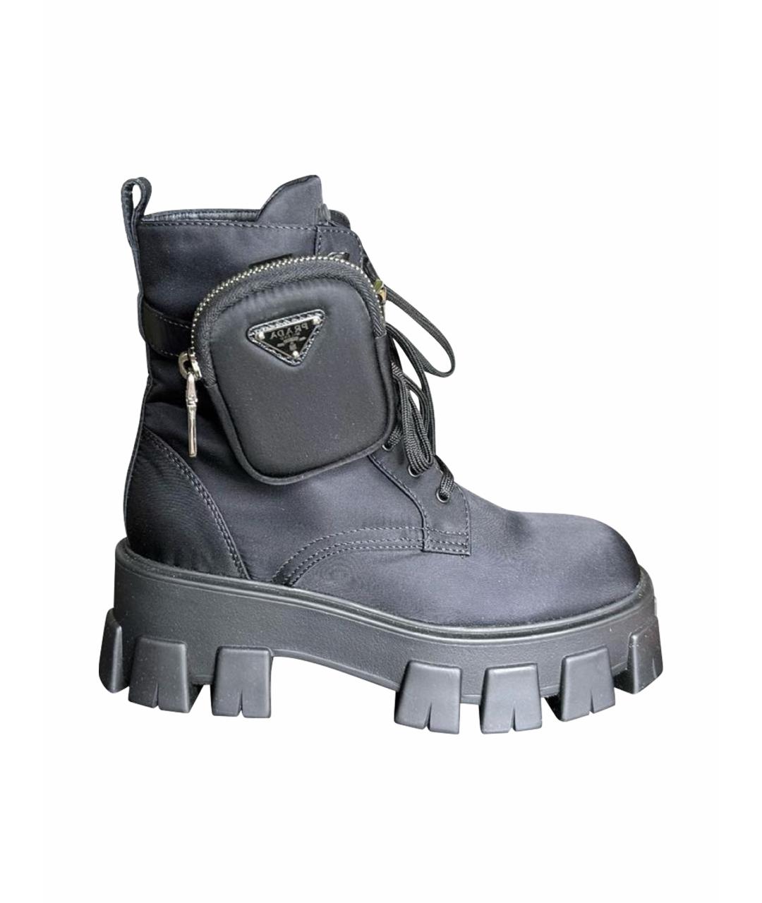 PRADA Черные полусапоги, фото 1