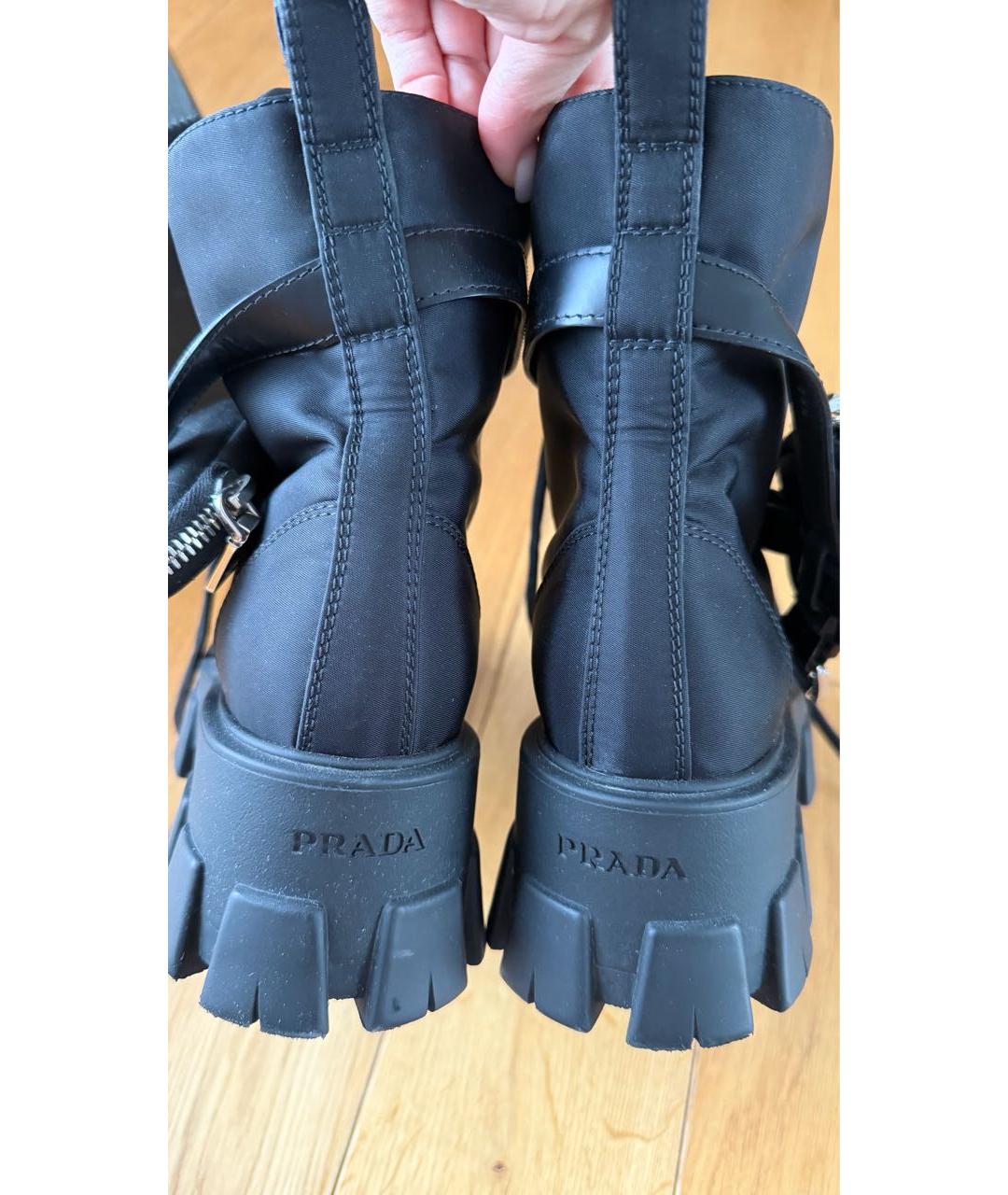 PRADA Черные полусапоги, фото 3