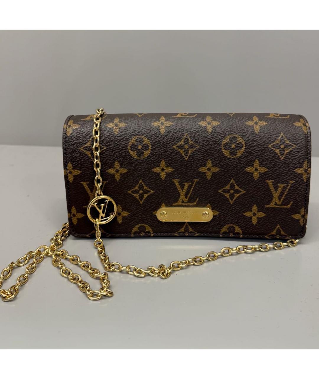 LOUIS VUITTON Кожаная сумка через плечо, фото 6