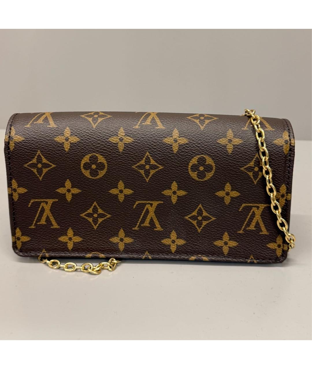LOUIS VUITTON Кожаная сумка через плечо, фото 5