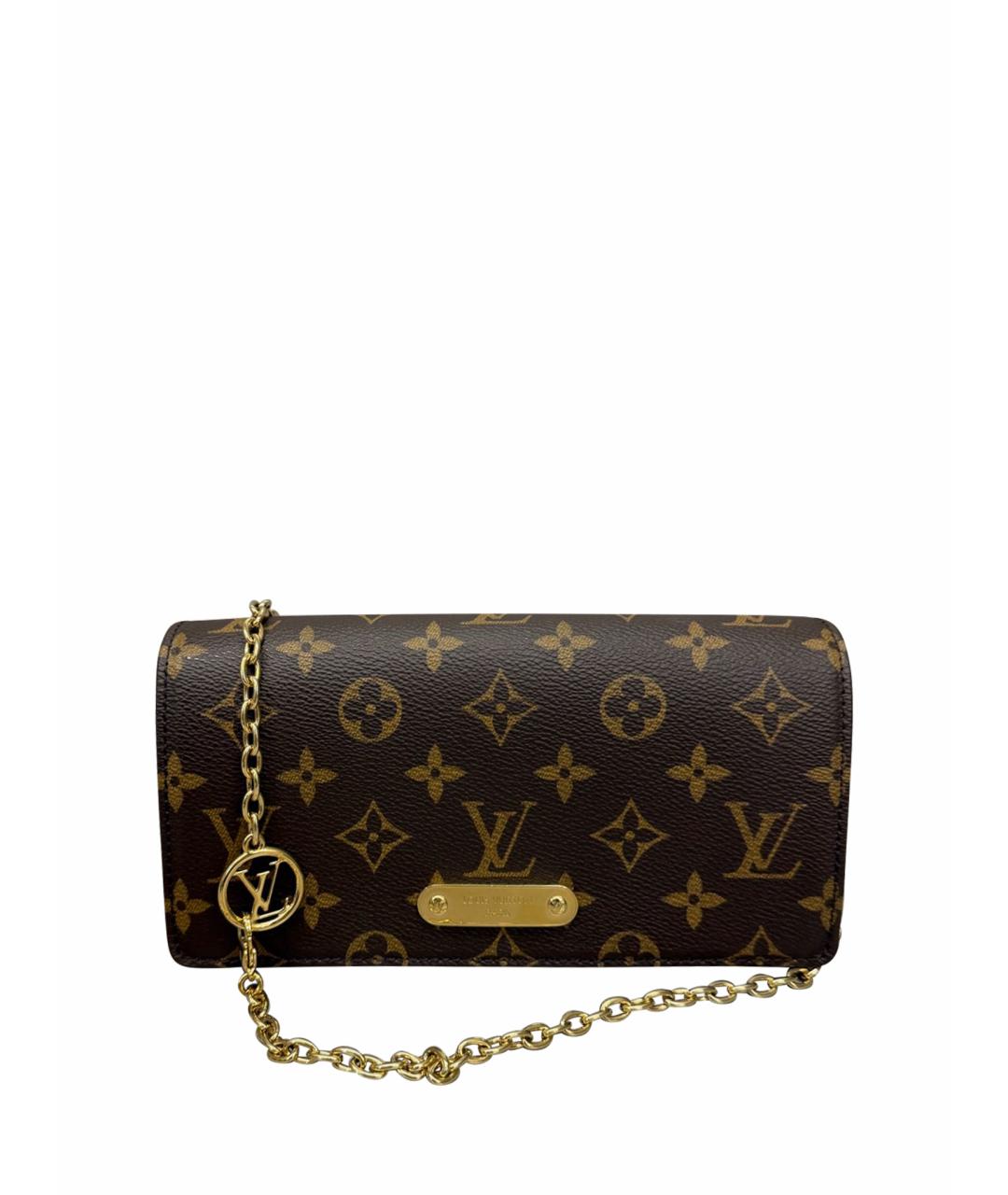 LOUIS VUITTON Кожаная сумка через плечо, фото 1