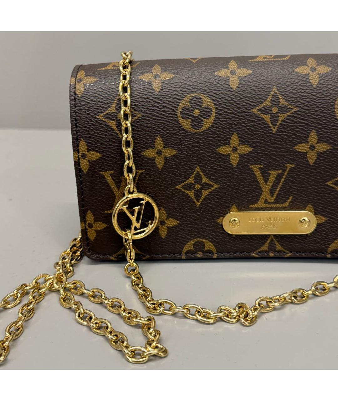 LOUIS VUITTON Кожаная сумка через плечо, фото 2