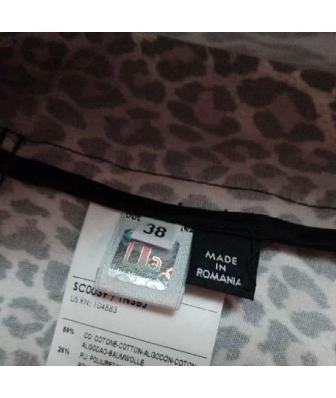 DOLCE&GABBANA Желтый полиэстеровый тренч/плащ, фото 5