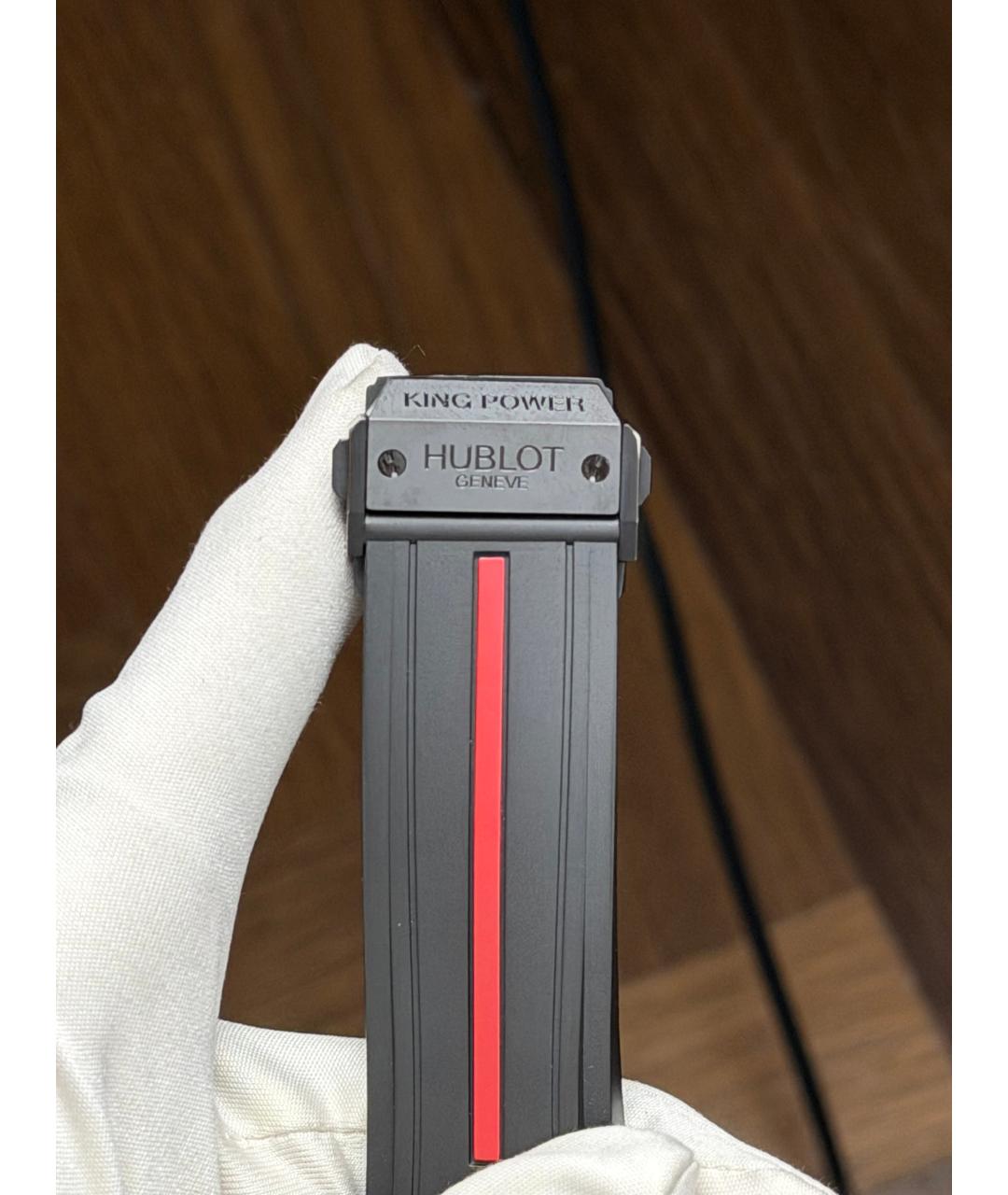 HUBLOT Черные часы из розового золота, фото 9