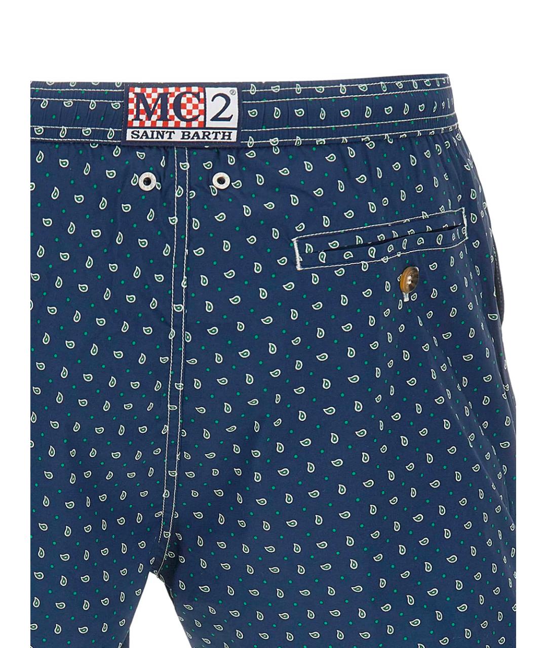 MC2 SAINT BARTH Мульти полиэстеровые плавки, фото 3