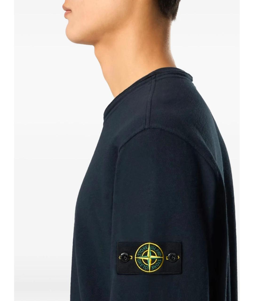 STONE ISLAND Хлопковый джемпер / свитер, фото 3