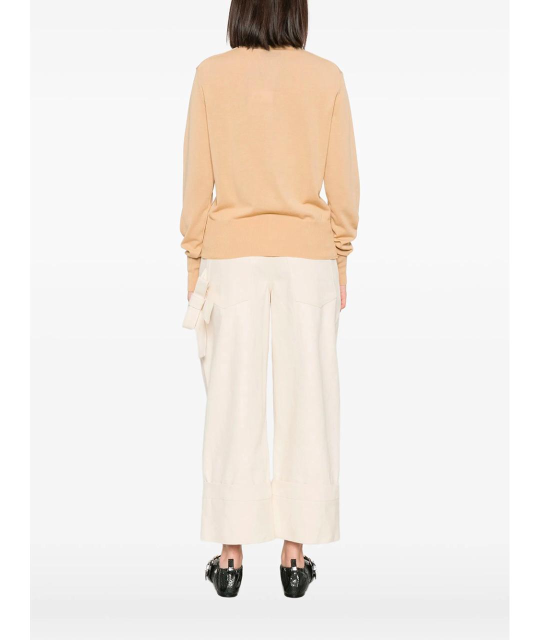 VIVIENNE WESTWOOD Бежевый хлопковый кардиган, фото 5