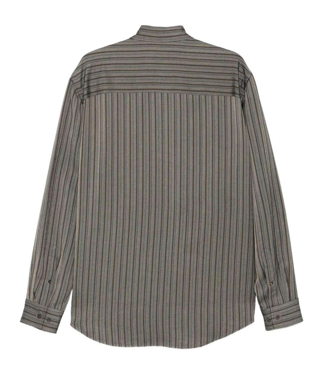 DRIES VAN NOTEN Серая кэжуал рубашка, фото 2