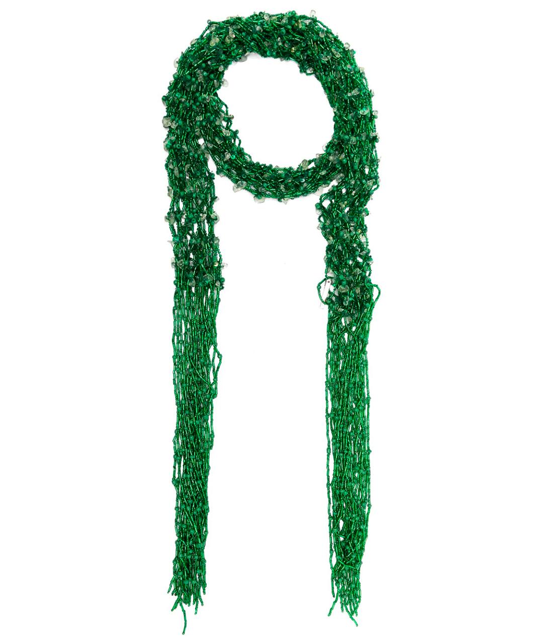 DRIES VAN NOTEN Зеленые колье, фото 1