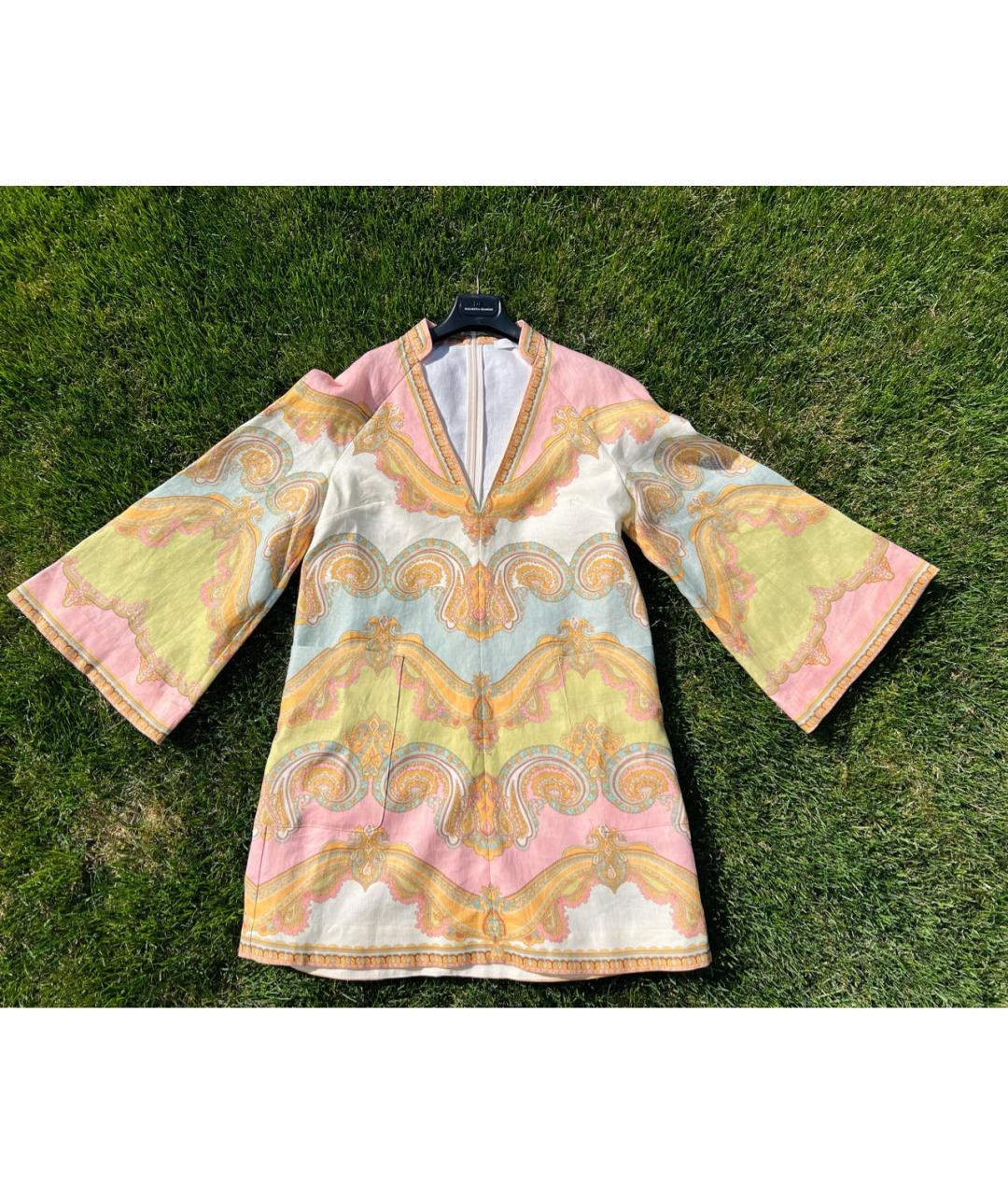 ZIMMERMANN Льняное повседневное платье, фото 5