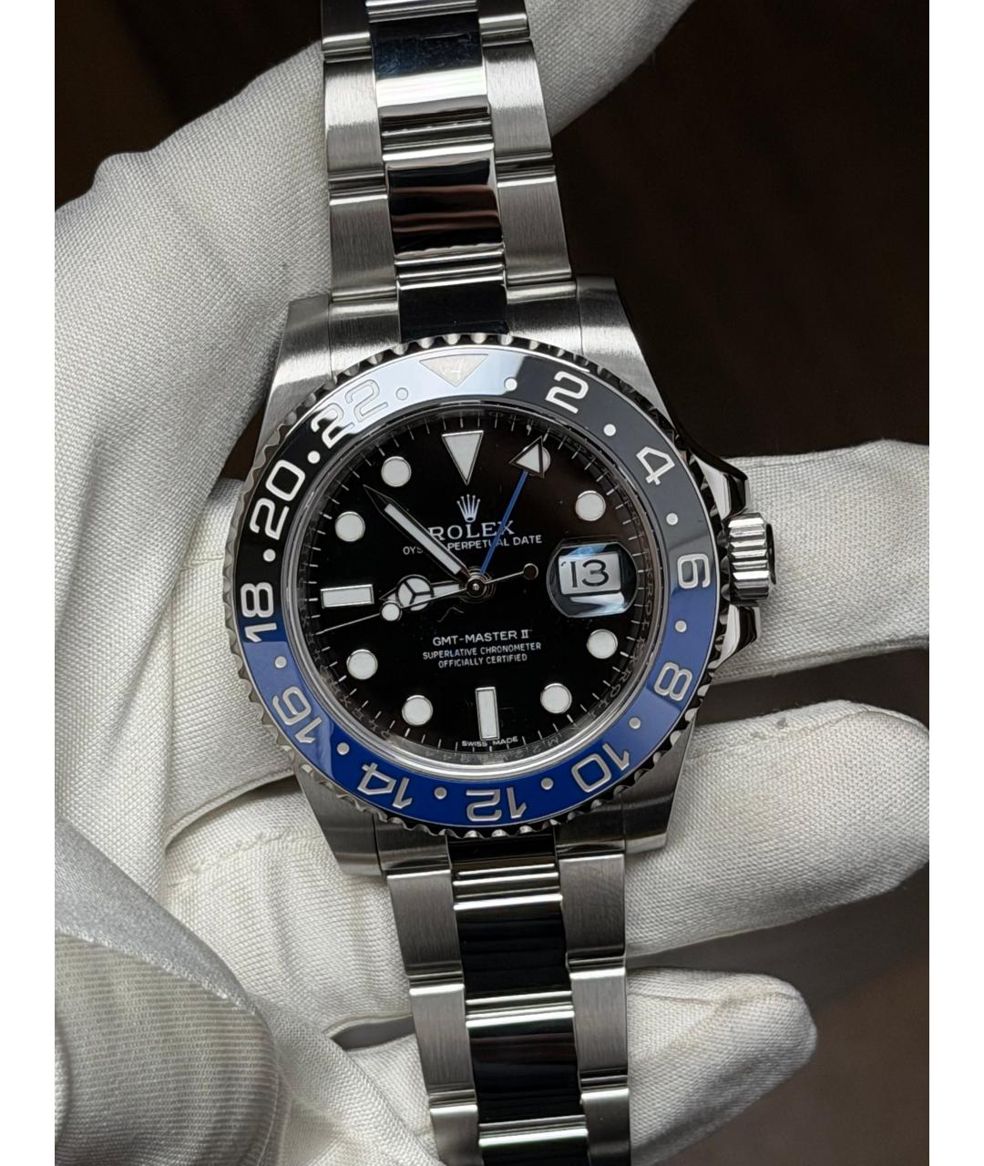 ROLEX Черные часы, фото 2