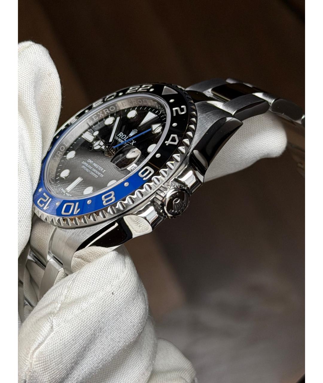 ROLEX Черные часы, фото 3