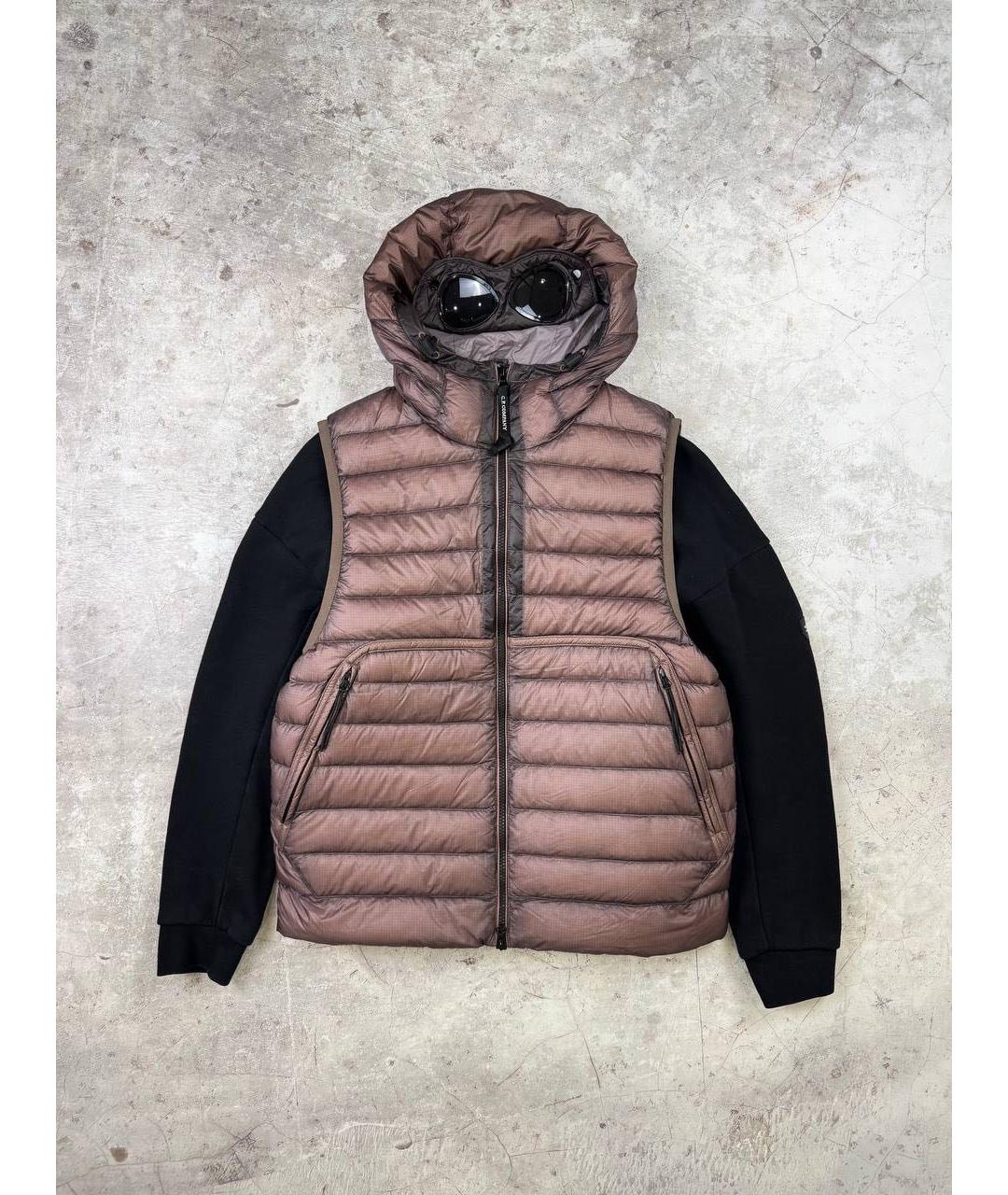 CP COMPANY Коралловый полиэстеровый жилет, фото 5