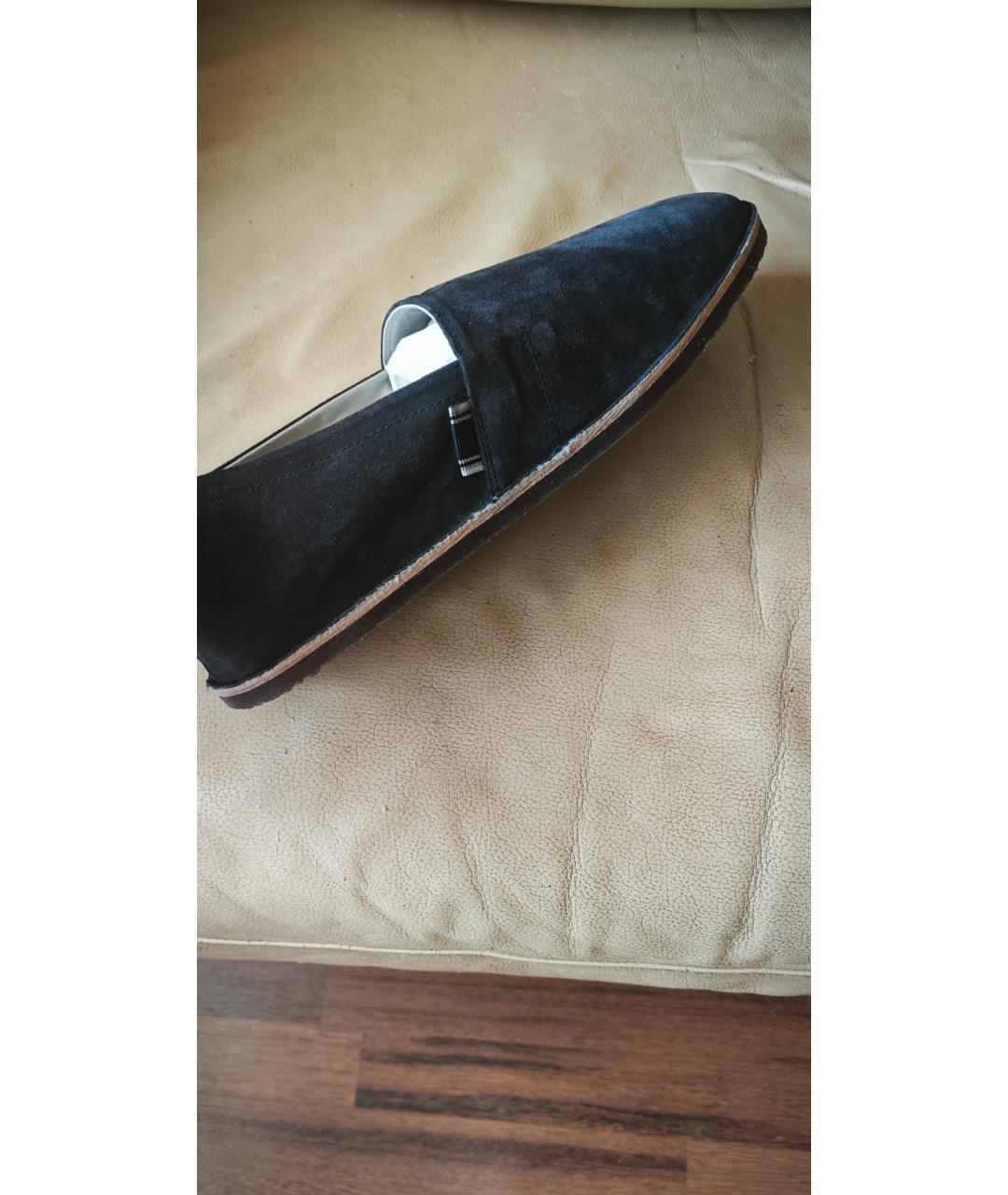 BRUNELLO CUCINELLI Темно-синие замшевые эспадрильи, фото 5