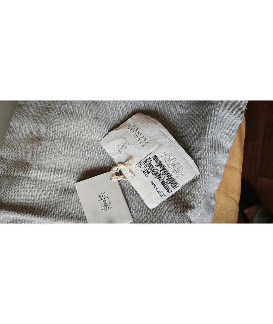 BRUNELLO CUCINELLI Темно-синие замшевые эспадрильи, фото 7