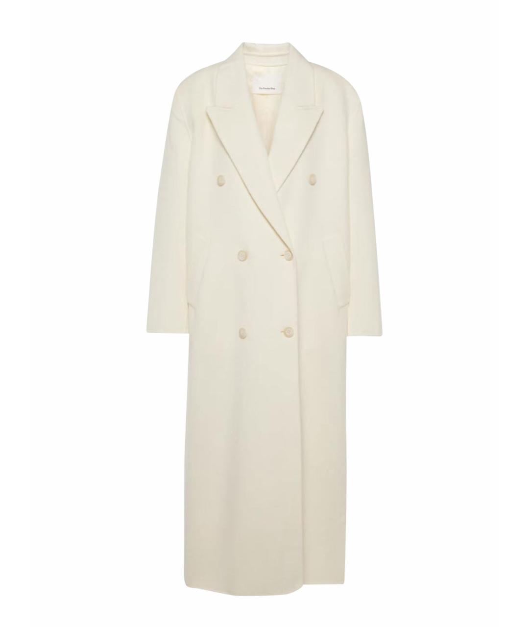 THE FRANKIE SHOP Белое шерстяное пальто, фото 1