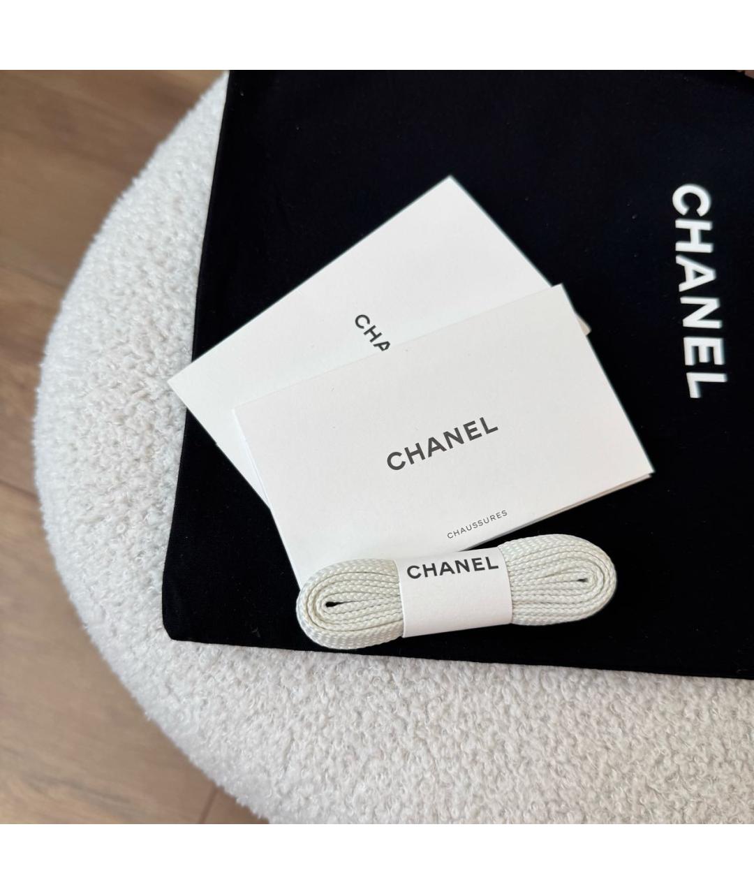 CHANEL Белые кеды, фото 7