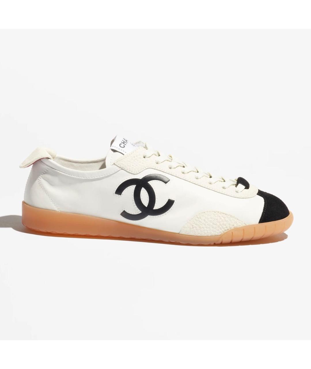 CHANEL Белые кеды, фото 8