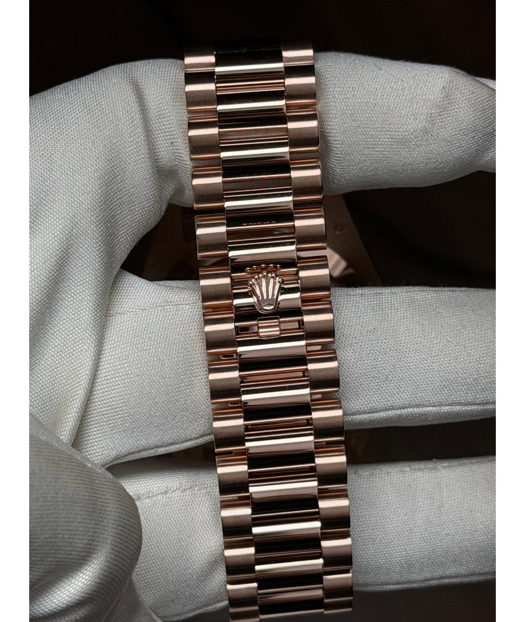 ROLEX Золотые часы из розового золота, фото 8