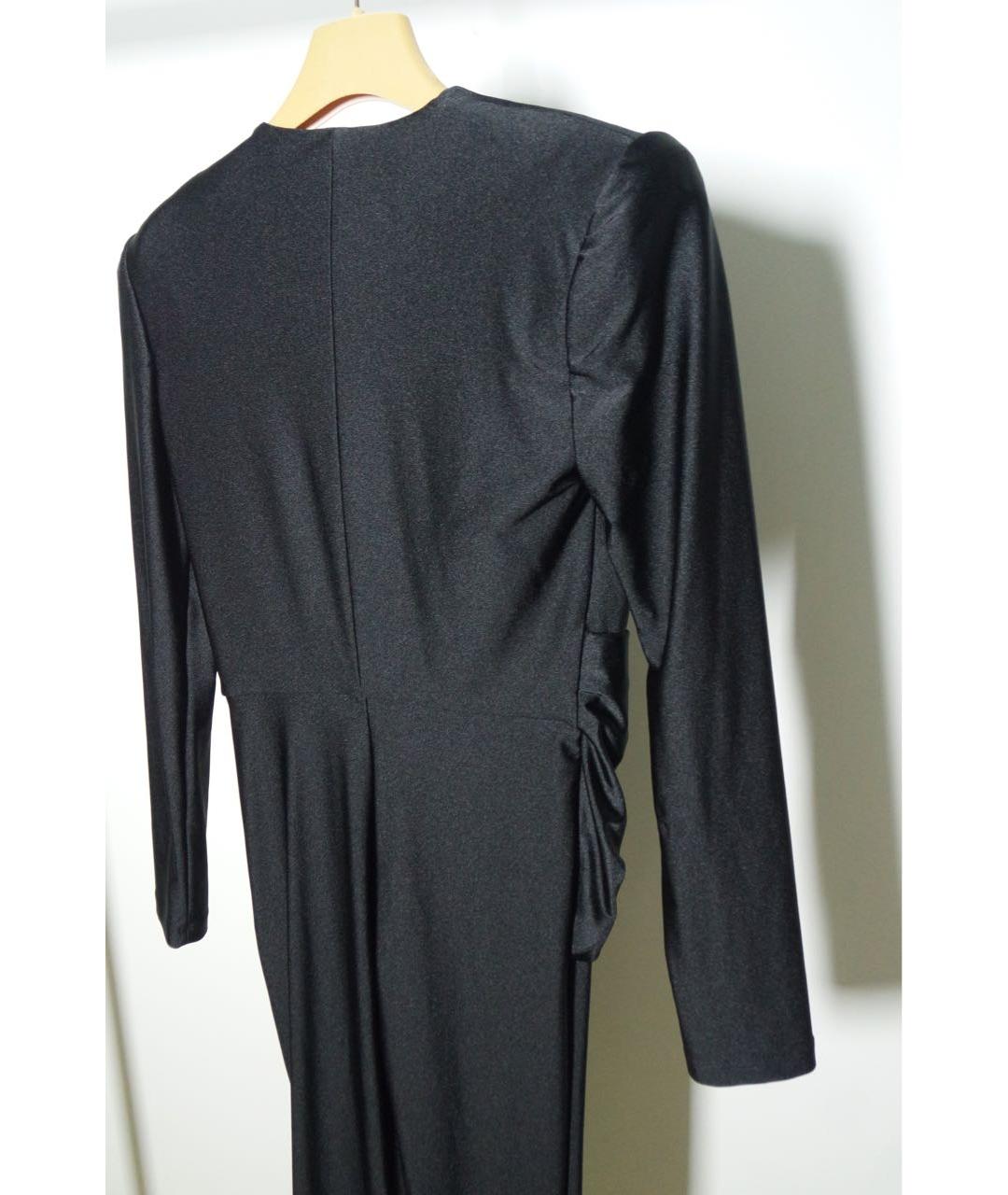 SAINT LAURENT Черный полиэстеровый комбинезон, фото 6