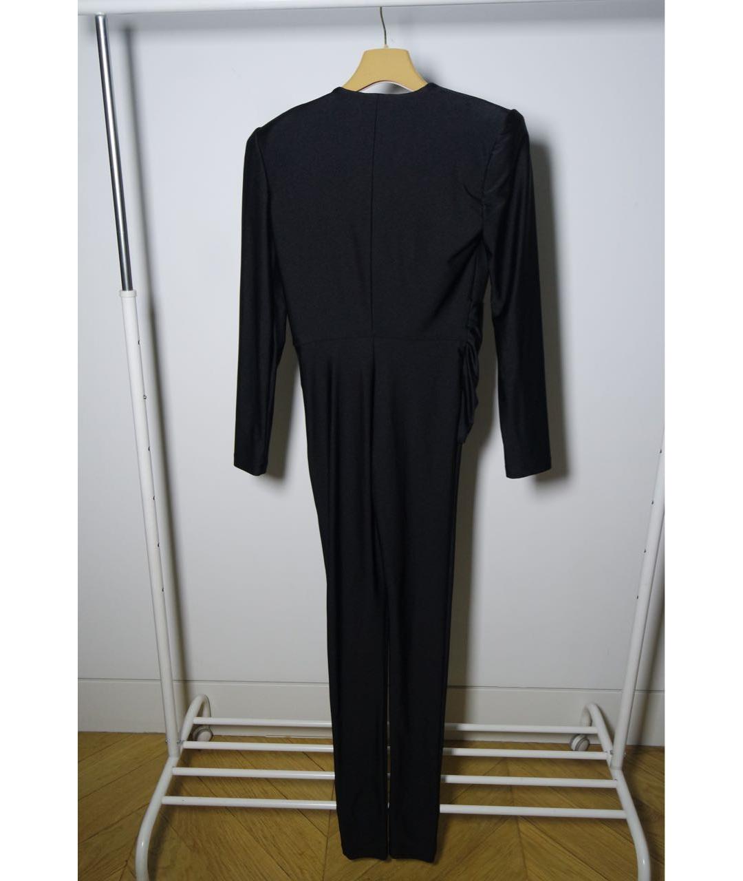 SAINT LAURENT Черный полиэстеровый комбинезон, фото 7