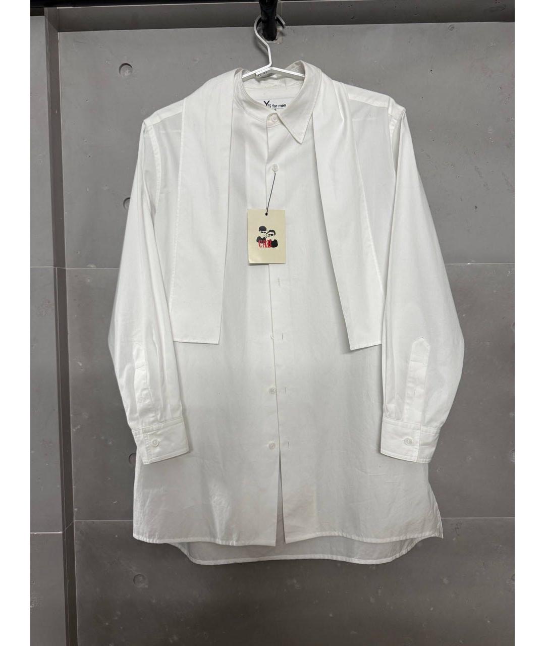 YOHJI YAMAMOTO Белая кэжуал рубашка, фото 3