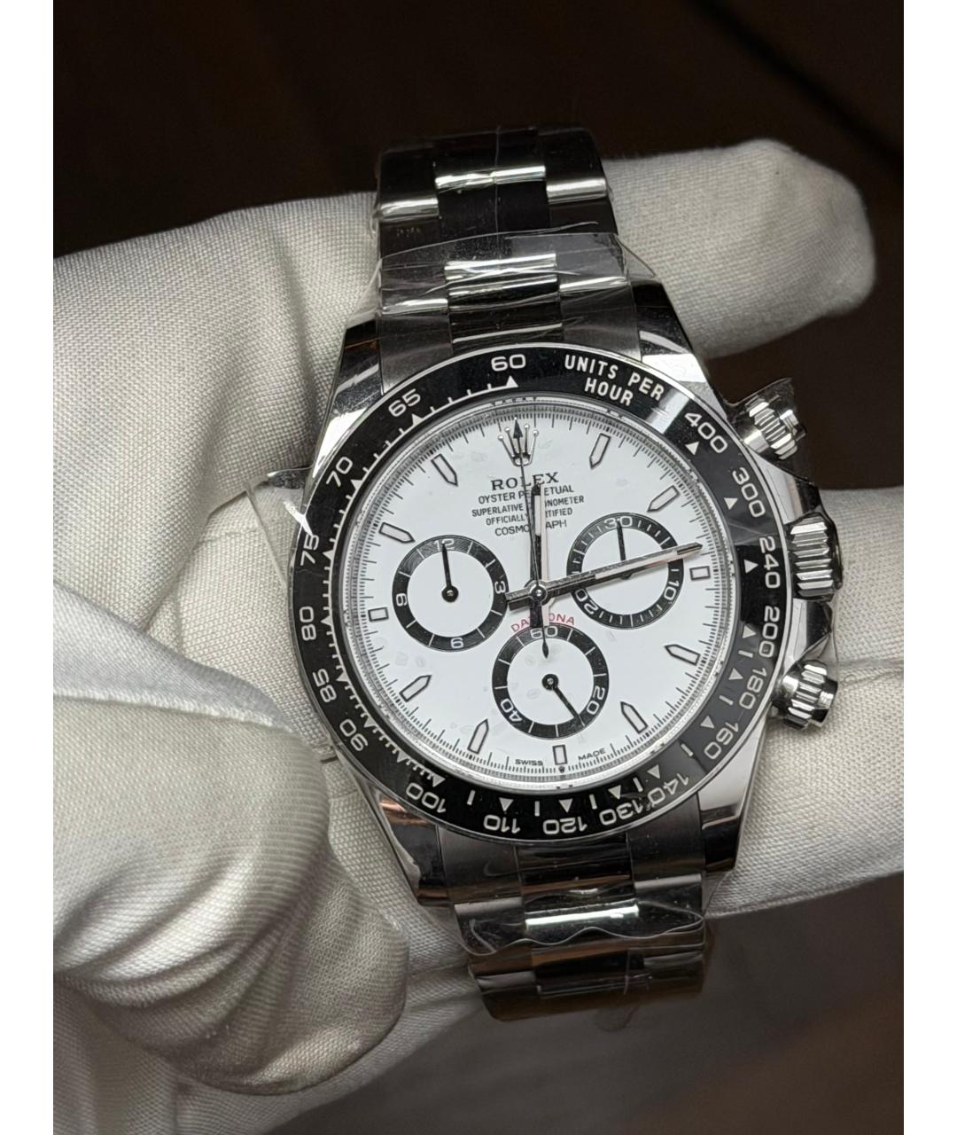 ROLEX Белые часы, фото 3