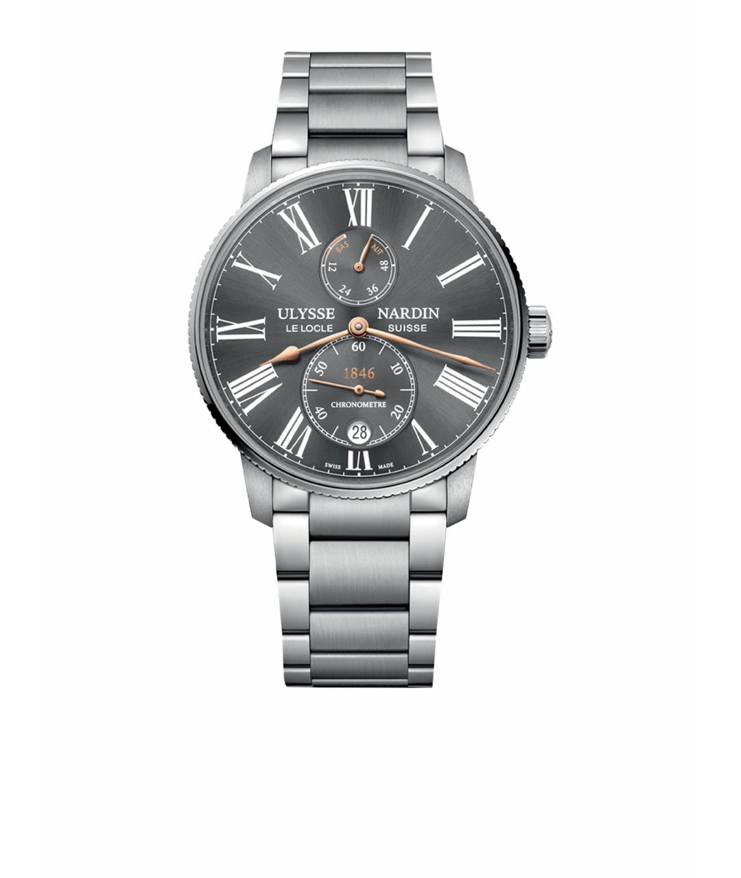 Ulysse Nardin Серые часы, фото 1
