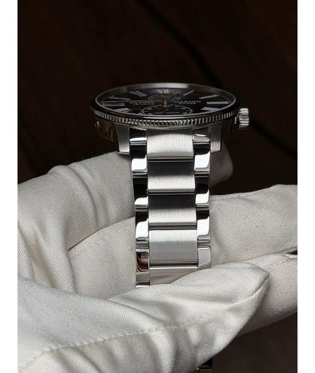 Ulysse Nardin Серые часы, фото 5