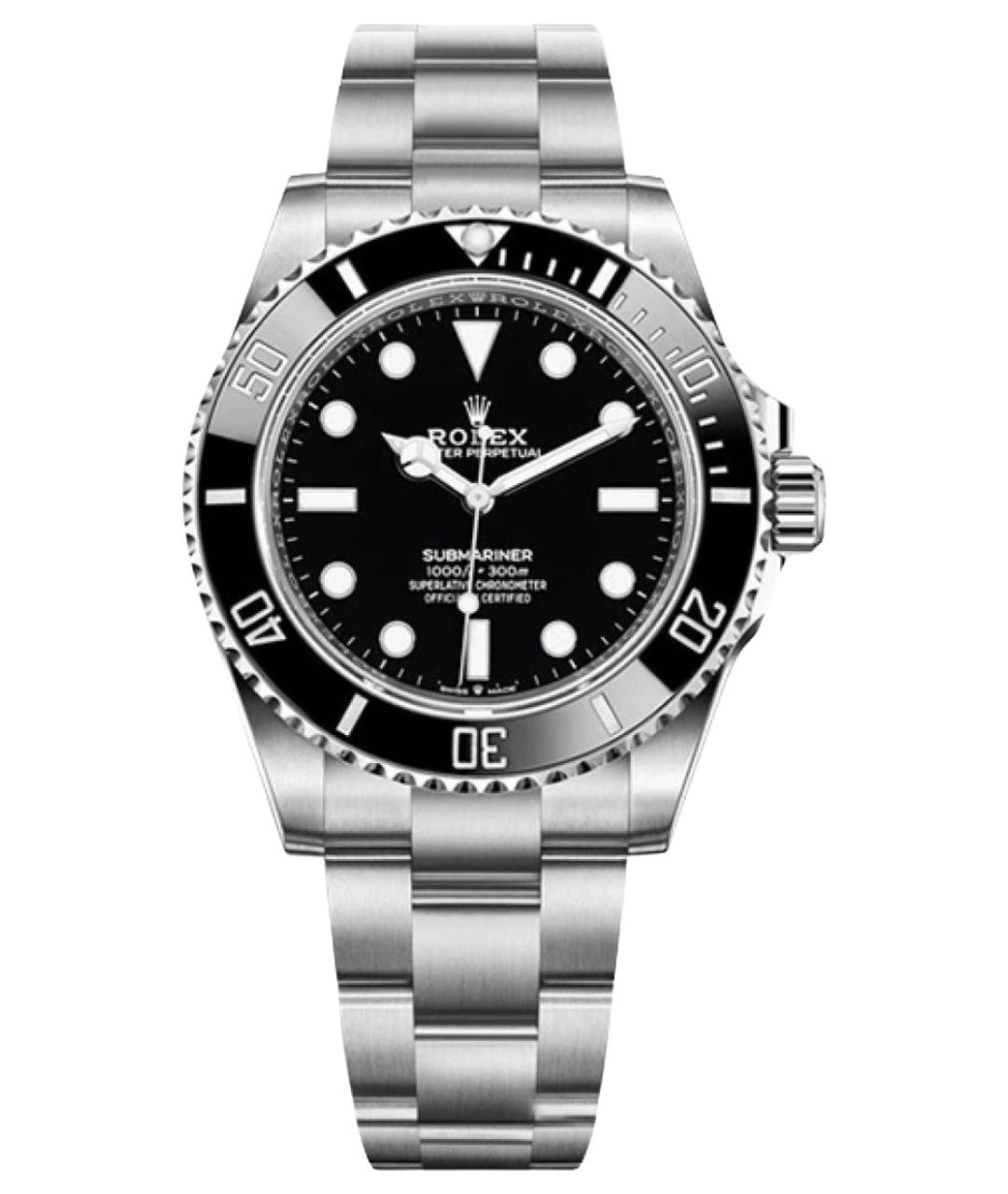 ROLEX Черные часы, фото 1