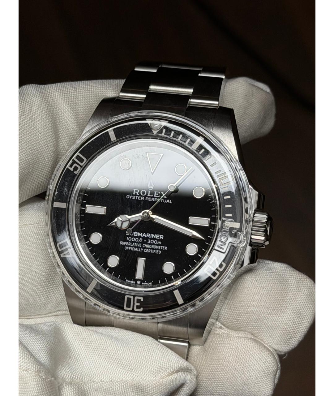 ROLEX Черные часы, фото 3