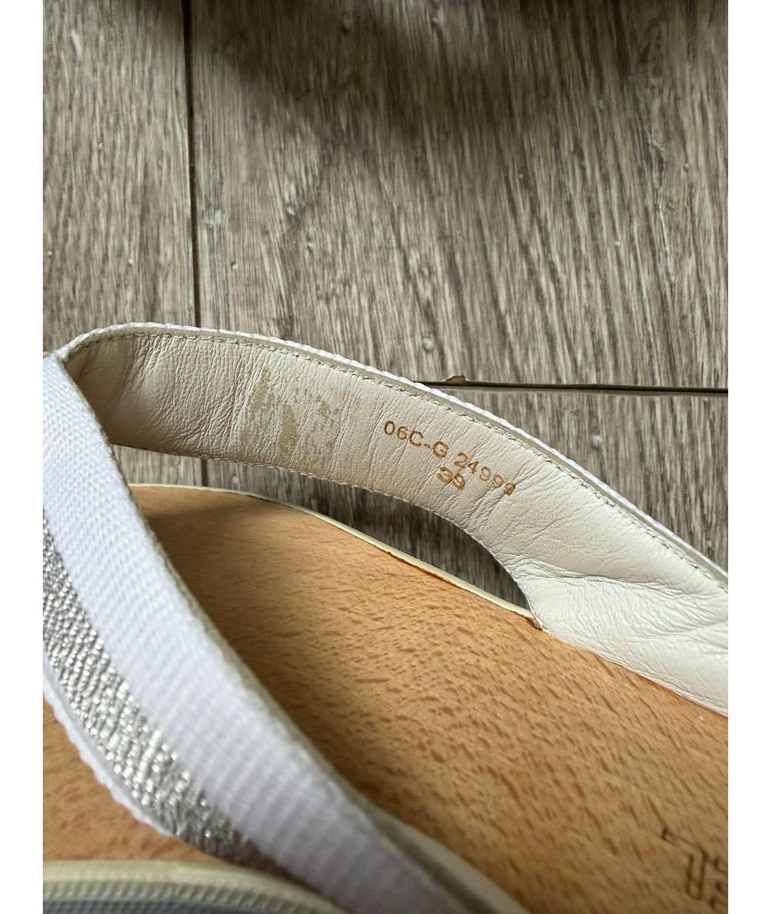 CHANEL Белые шлепанцы, фото 6