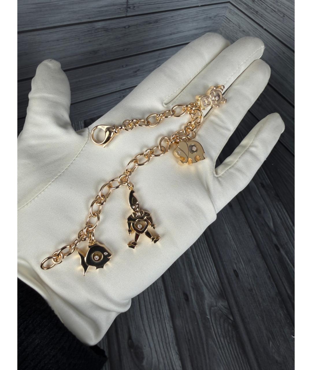 CHOPARD Золотой браслет из желтого золота, фото 2