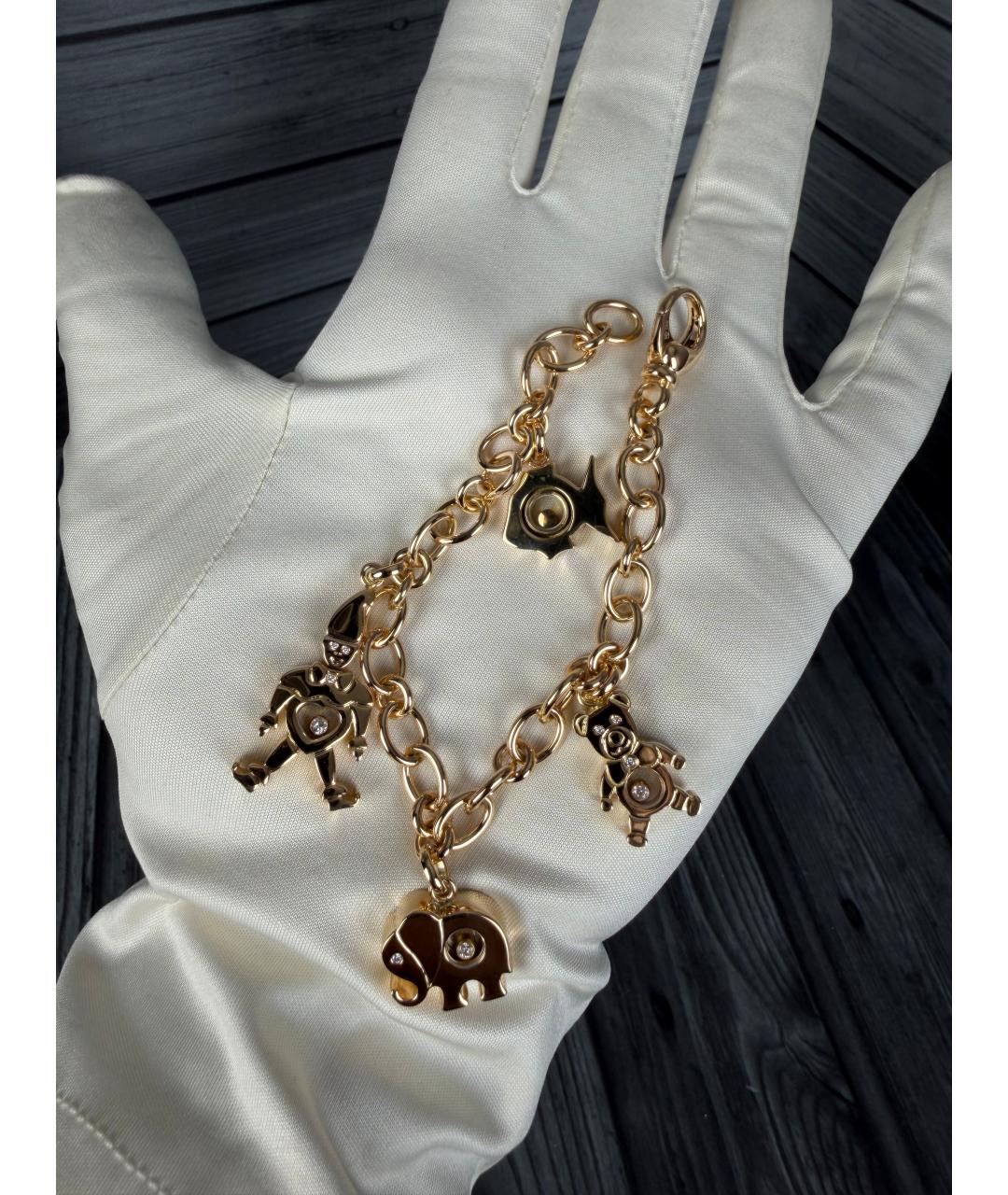CHOPARD Золотой браслет из желтого золота, фото 8