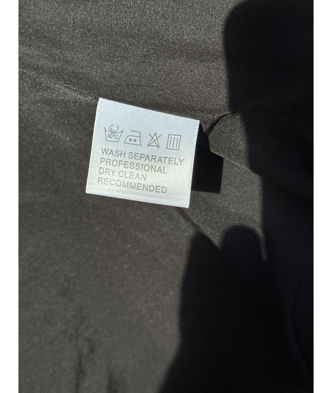 EMPORIO ARMANI Черная полиуретановая куртка, фото 5