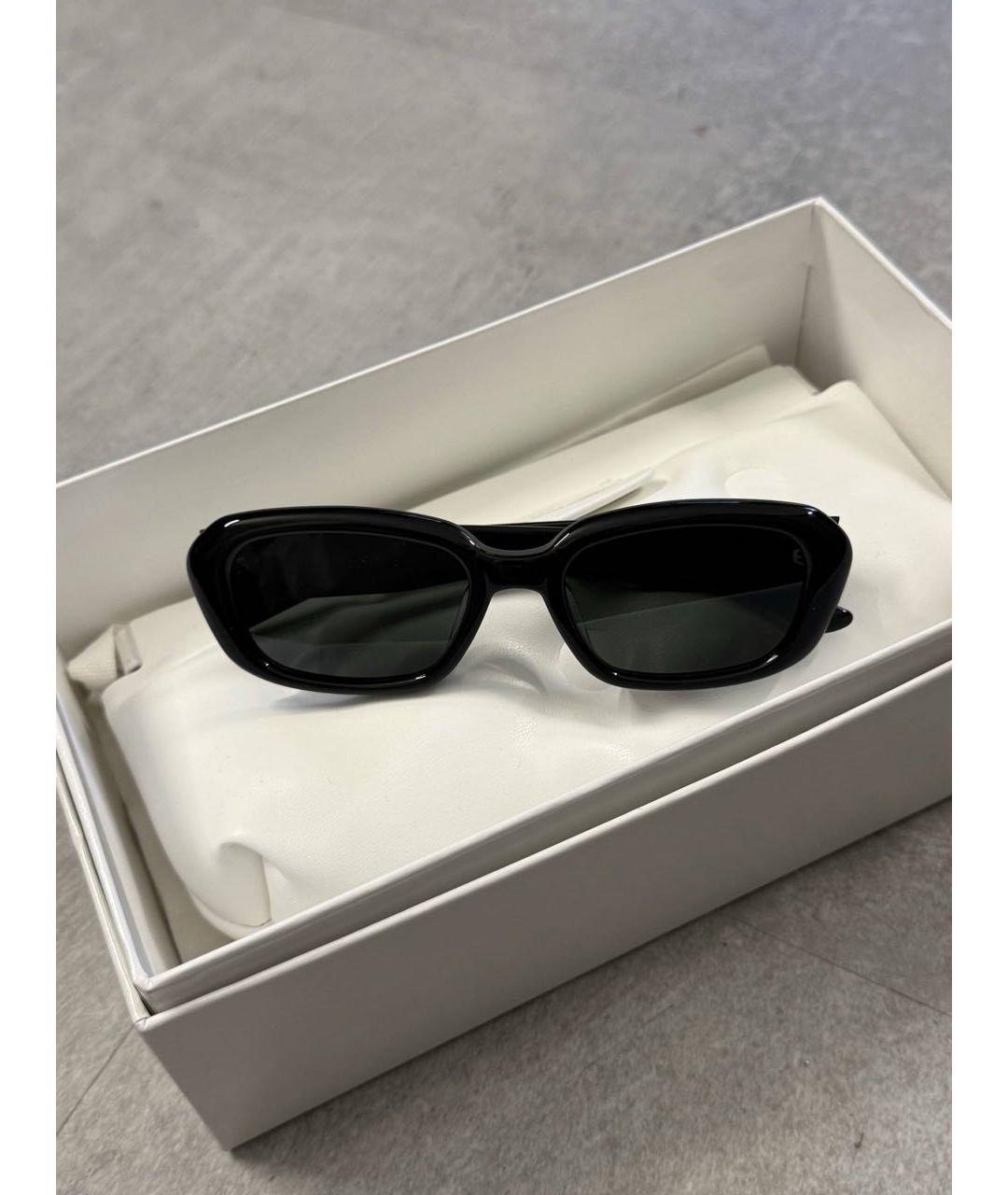 GENTLE MONSTER Черные пластиковые солнцезащитные очки, фото 4