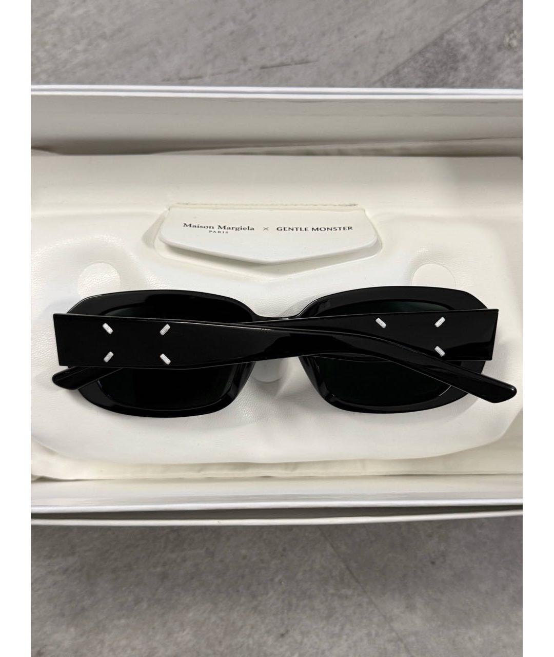 GENTLE MONSTER Черные пластиковые солнцезащитные очки, фото 3