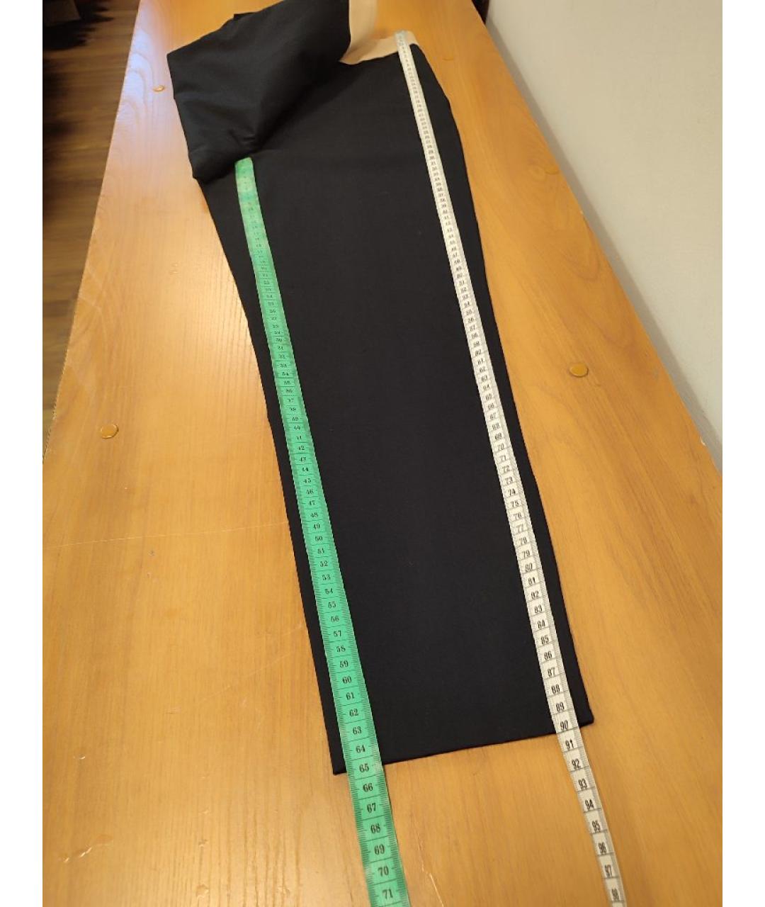 SANDRO Темно-синие шерстяные брюки узкие, фото 9