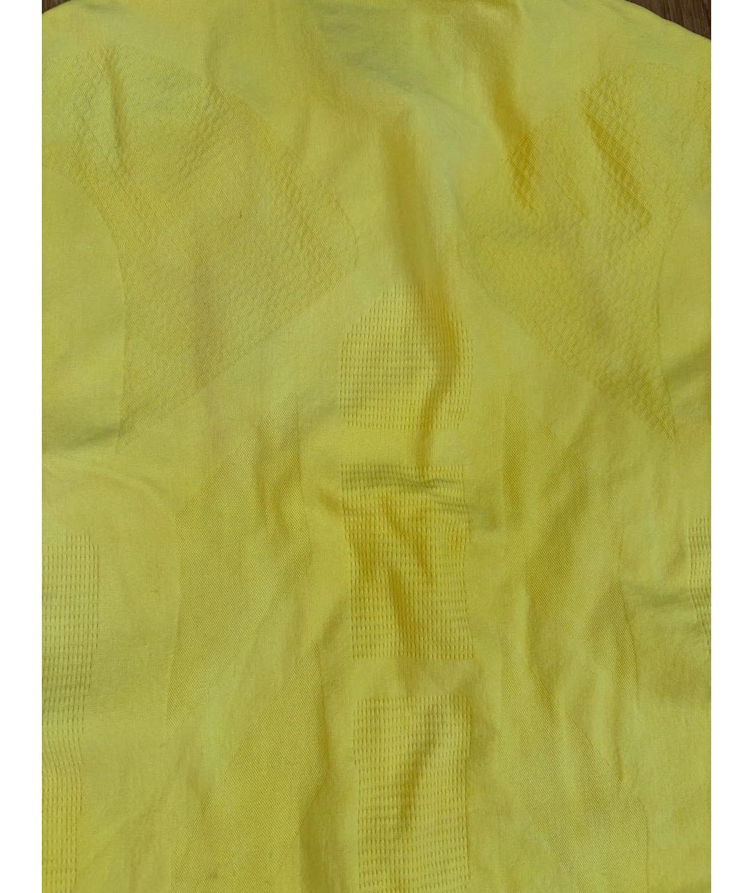 BALENCIAGA Желтая футболка, фото 5