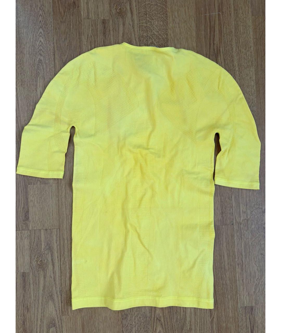 BALENCIAGA Желтая футболка, фото 2