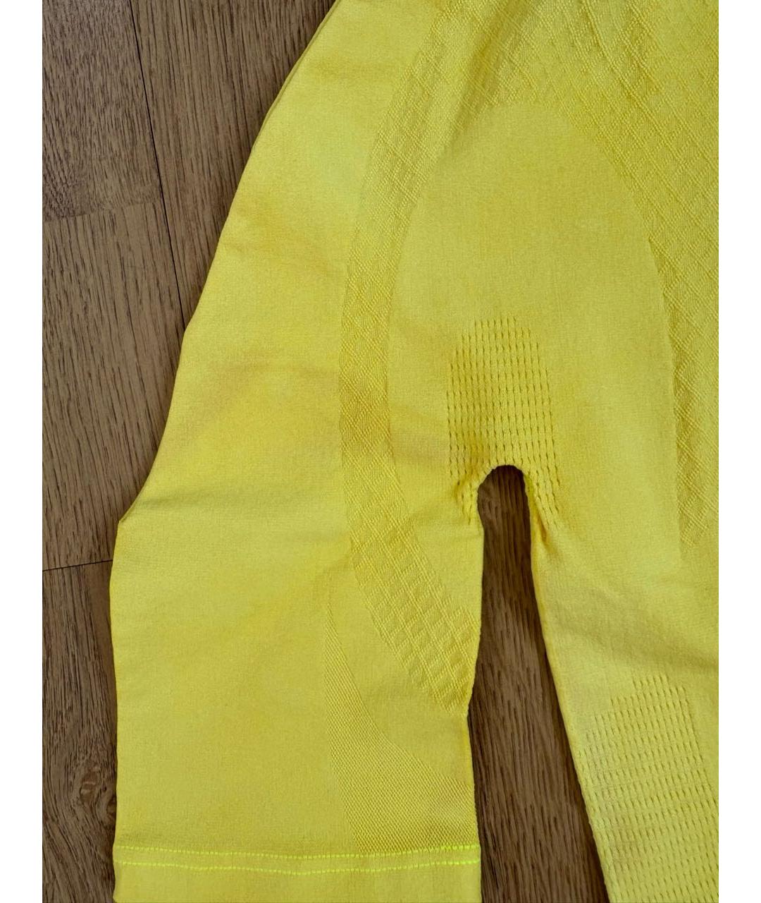 BALENCIAGA Желтая футболка, фото 4