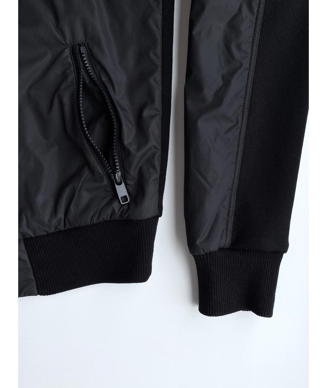 DOLCE&GABBANA Черная полиамидовая куртка, фото 6