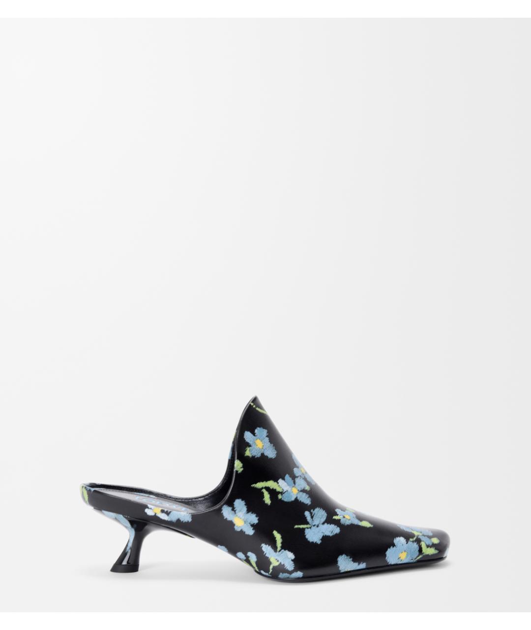 LOEWE Мульти кожаные мюли, фото 4