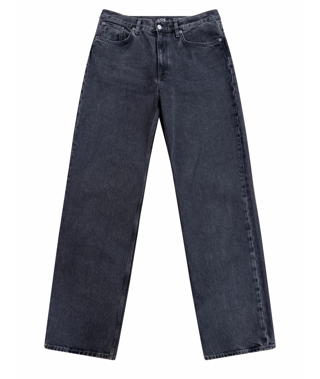 COS Серые хлопковые прямые джинсы, фото 1