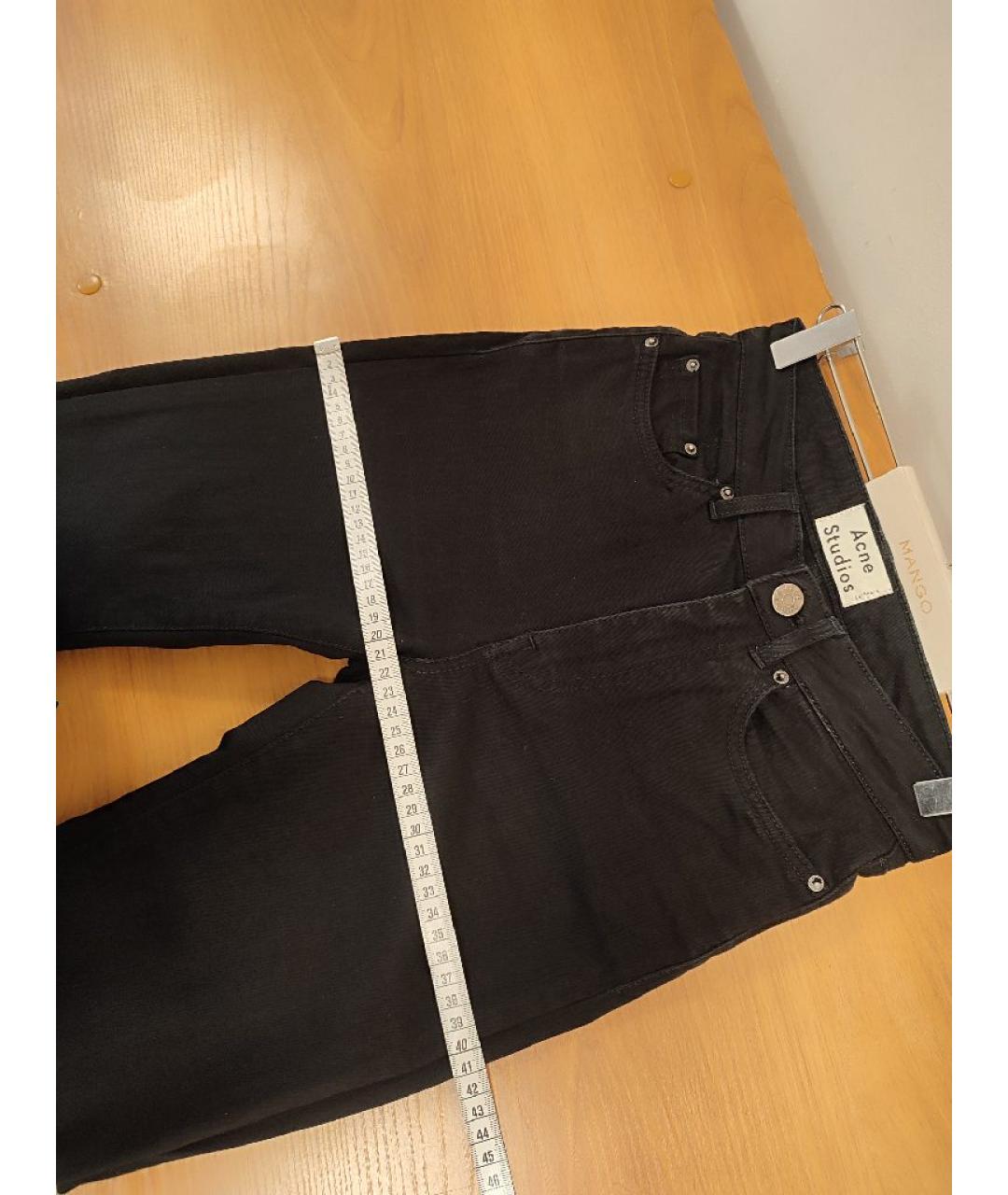 ACNE STUDIOS Черные хлопковые джинсы слим, фото 7