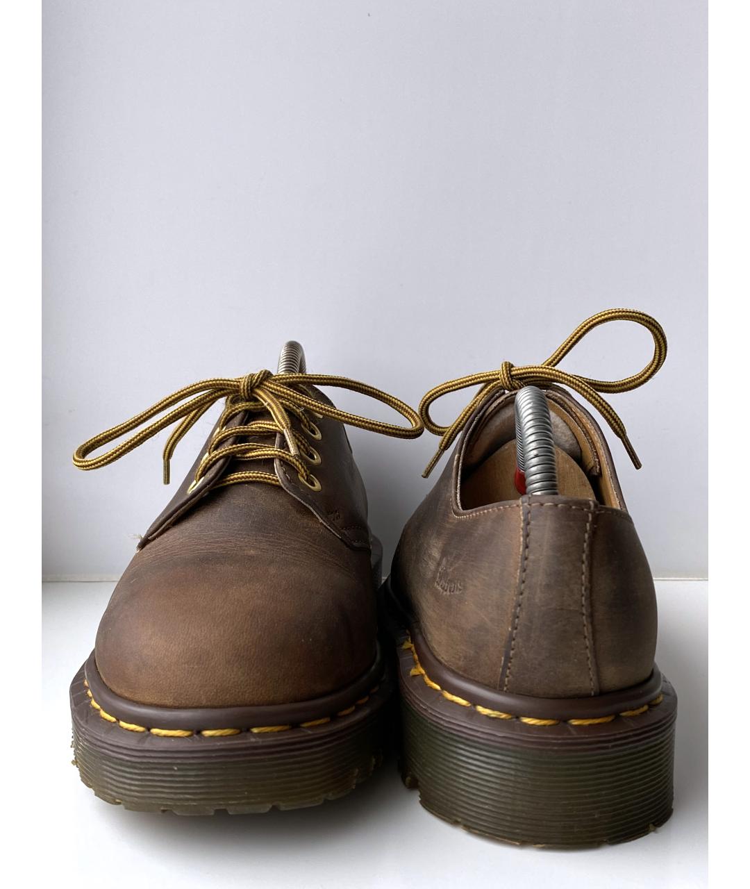 DR. MARTENS Коричневые кожаные брогги и оксфорды, фото 5