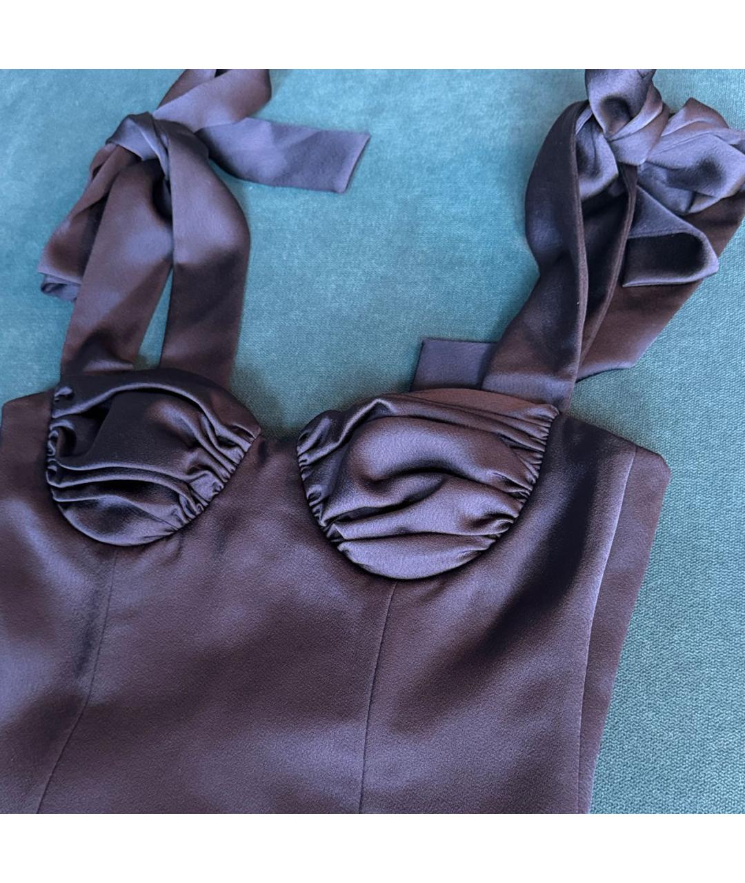 ROZIECORSETS Темно-синий атласный корсет, фото 5