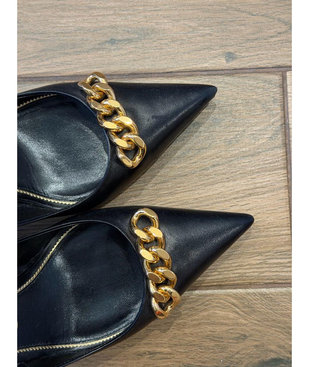 TOM FORD Черные кожаные туфли, фото 6